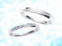 ビューティインビュウ ice blue dia.結婚指輪